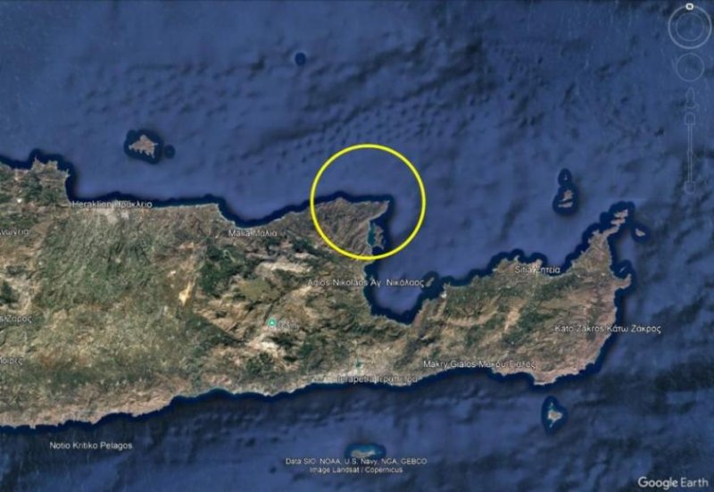 Selles Kreta, Selles: Grundstück mit Meerblick zu verkaufen Grundstück kaufen